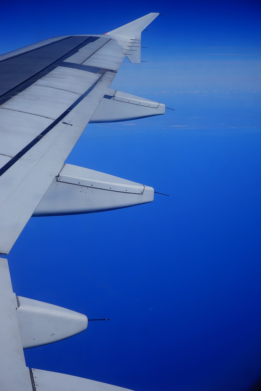 aircraft wing empennage free photo