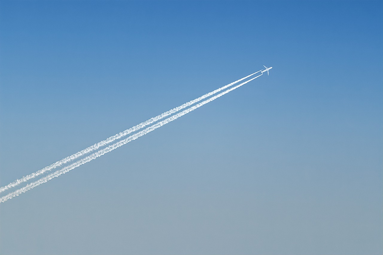 aircraft  sky  tail free photo