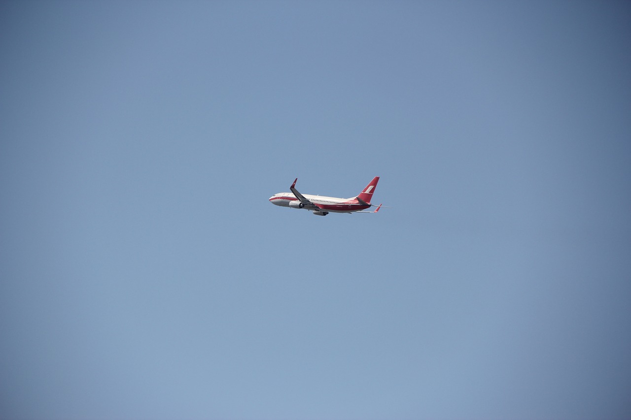 aircraft sky blue sky free photo