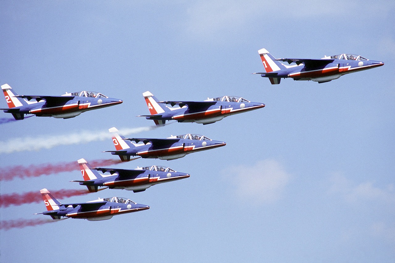 aircraft jets formation free photo