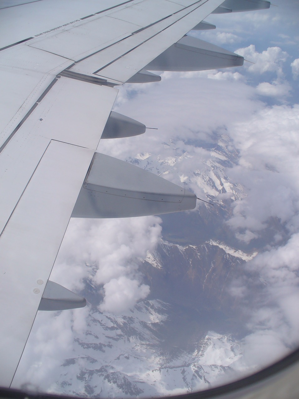 aircraft clouds above the clouds free photo