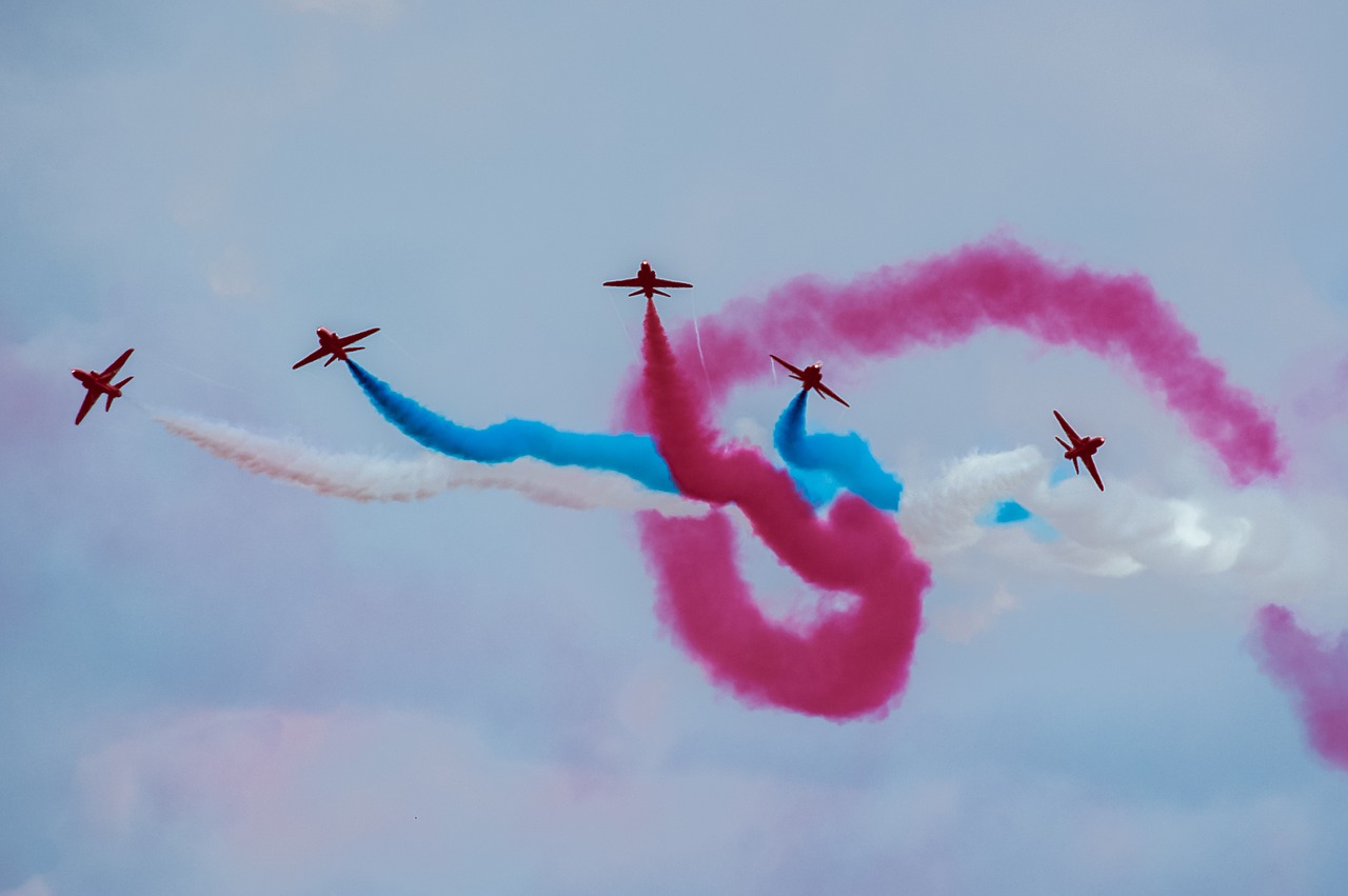 aircraft silverstone stunt free photo