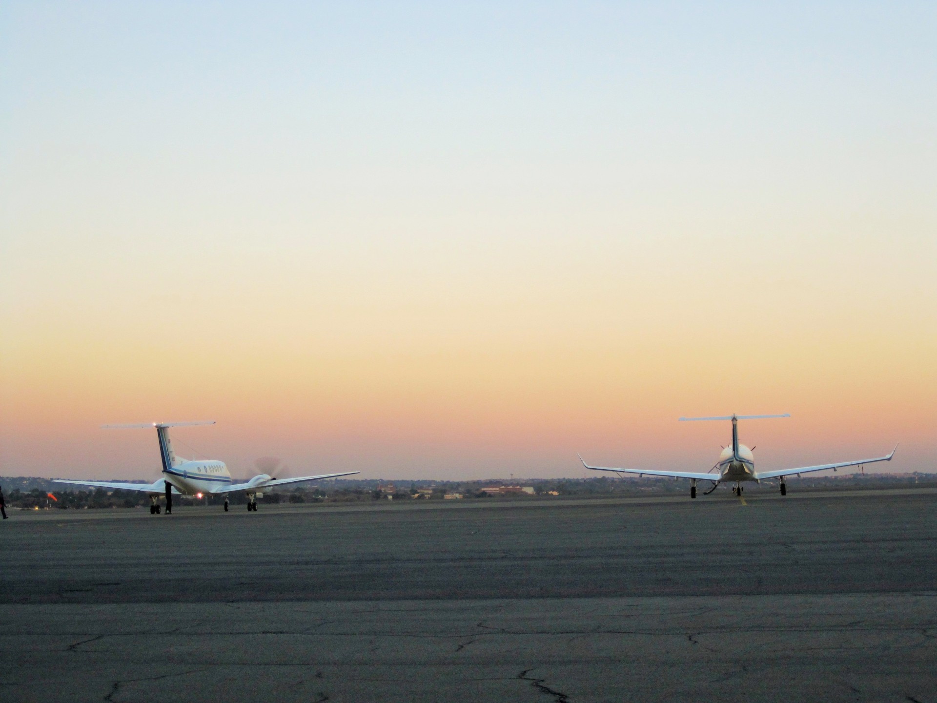 airfield aircraft sky free photo