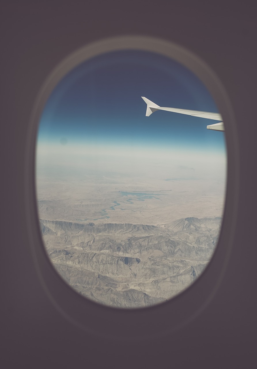 airplane airline travel free photo