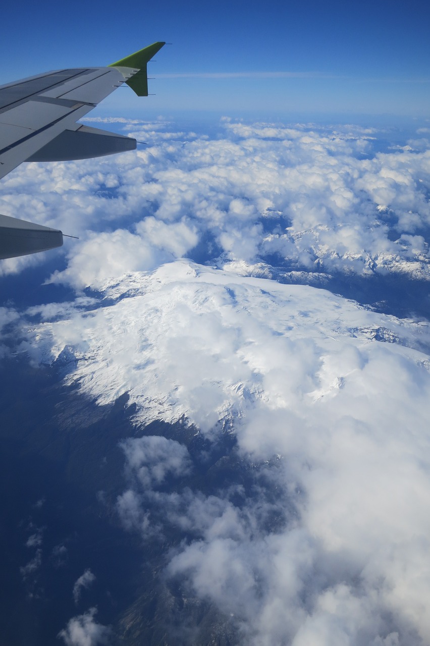 airplane wing flight free photo