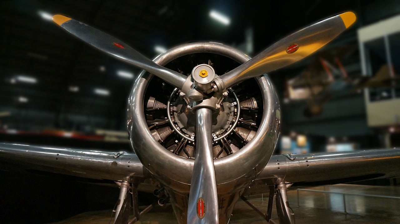 airplane propeller aircraft free photo