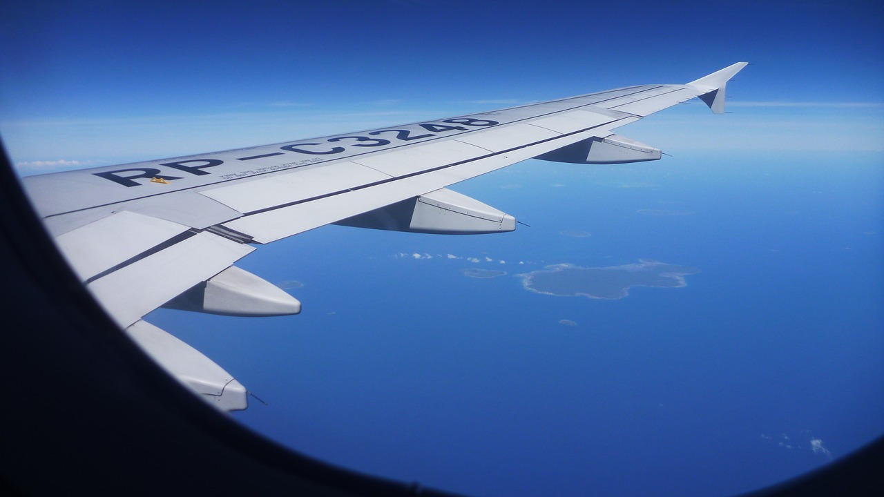 airplane view airplane window view airplane window free photo