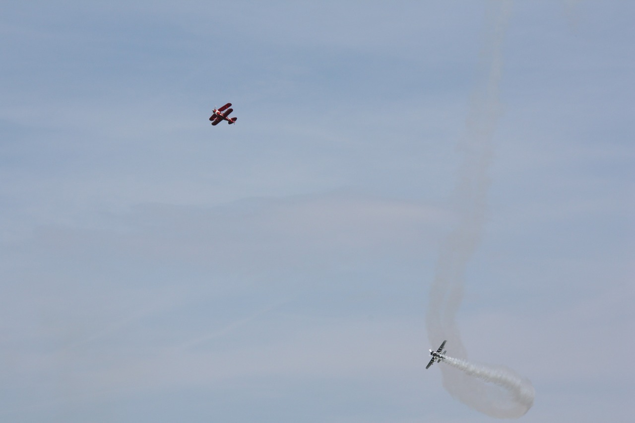 airplanes flying air show free photo