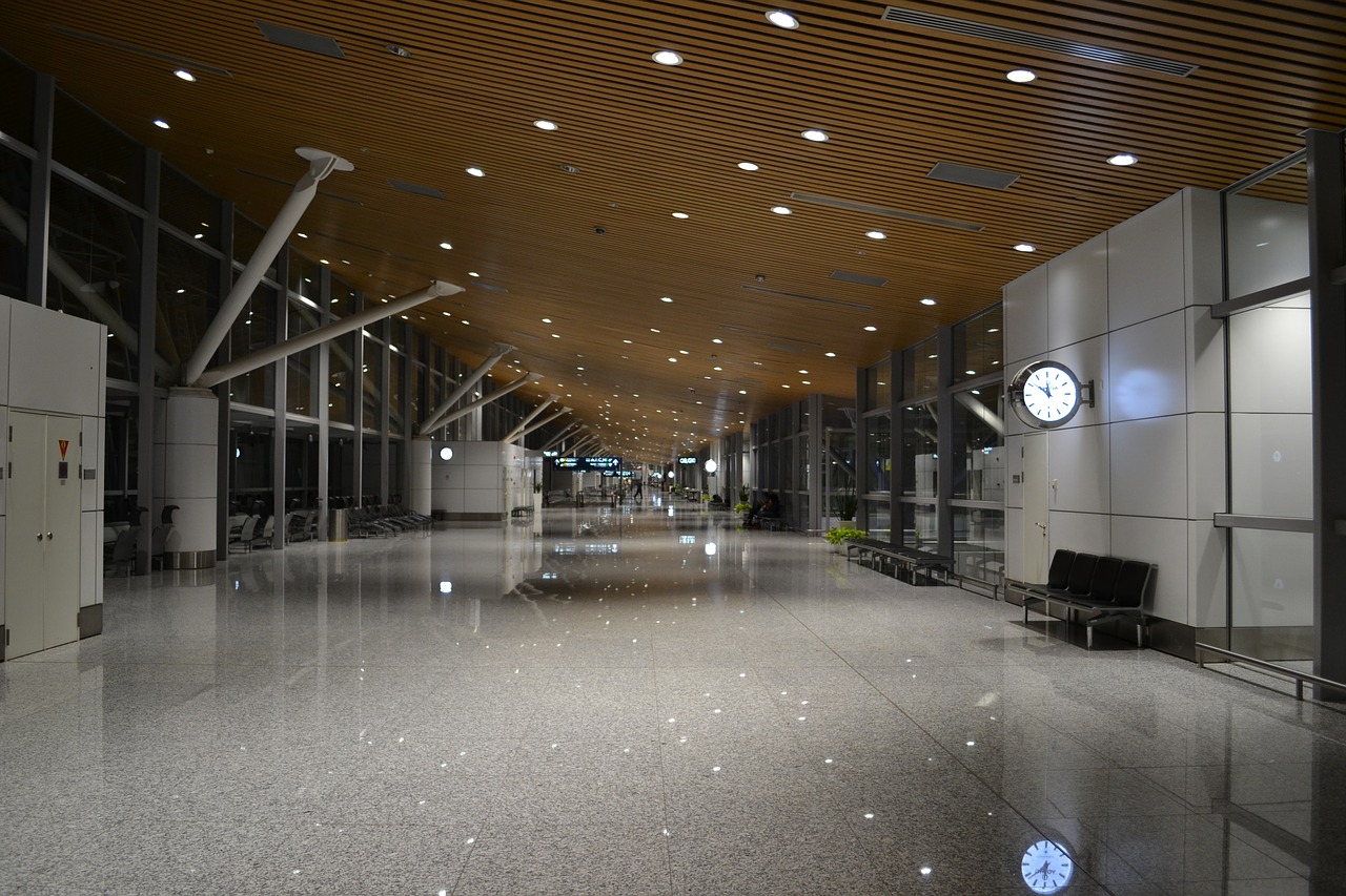airport terminal gate free photo