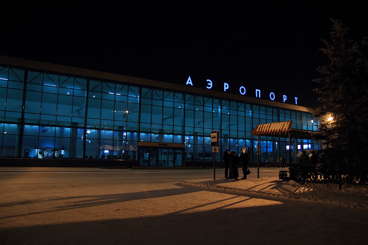 airport omsk tourism free photo