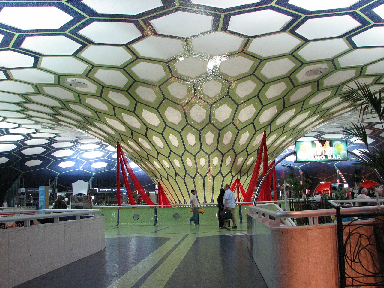 airport abu dhabi architecture free photo