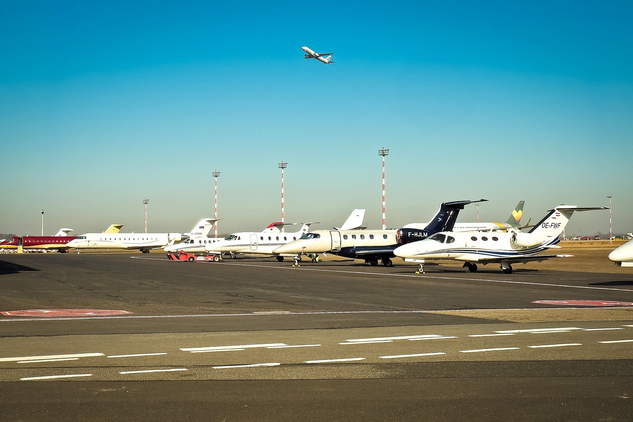 airport aircraft field free photo