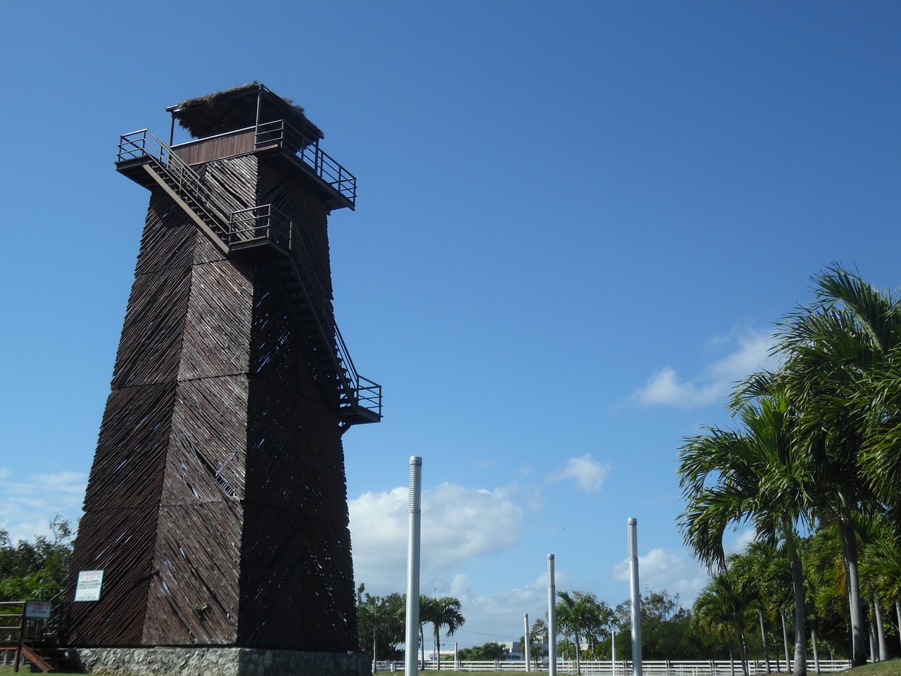 airport cancun vigilance tower free photo