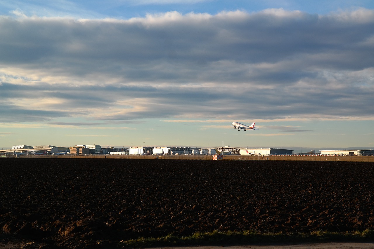 airport aircraft departure free photo