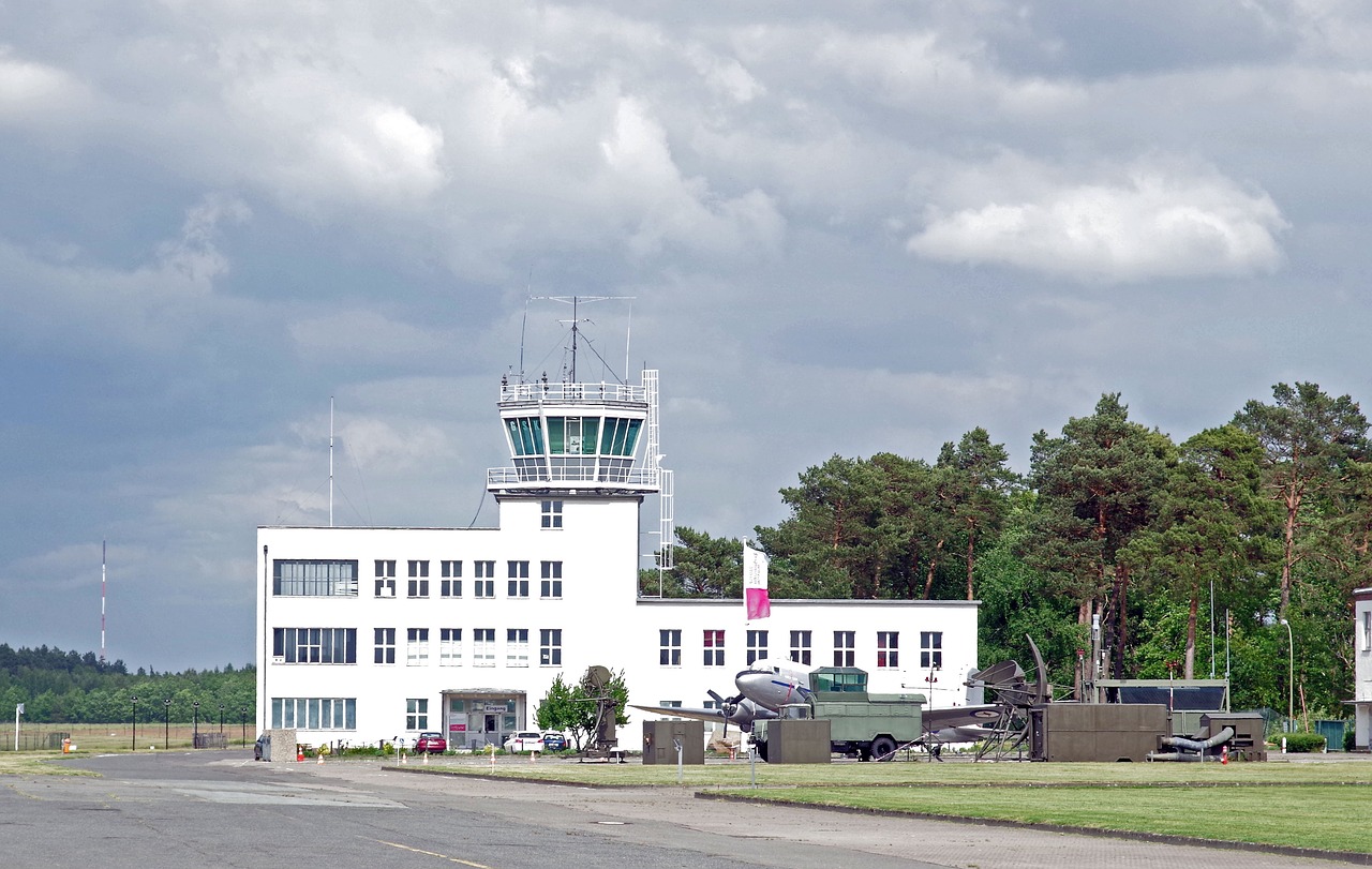 airport tower control tower free photo