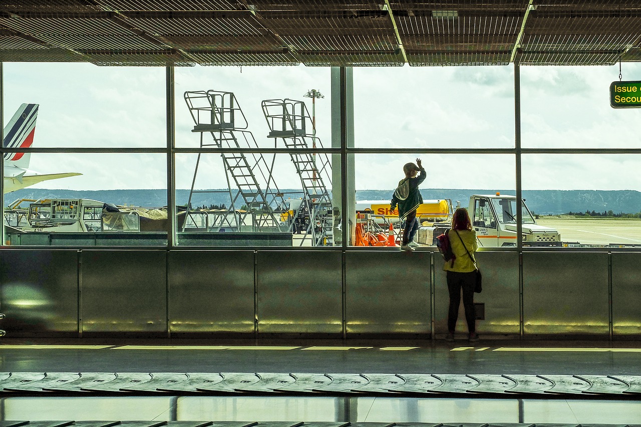 airport  terminal  arrivals free photo