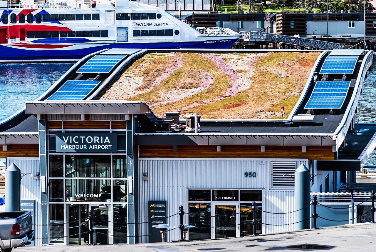 airport  victoria  roof free photo