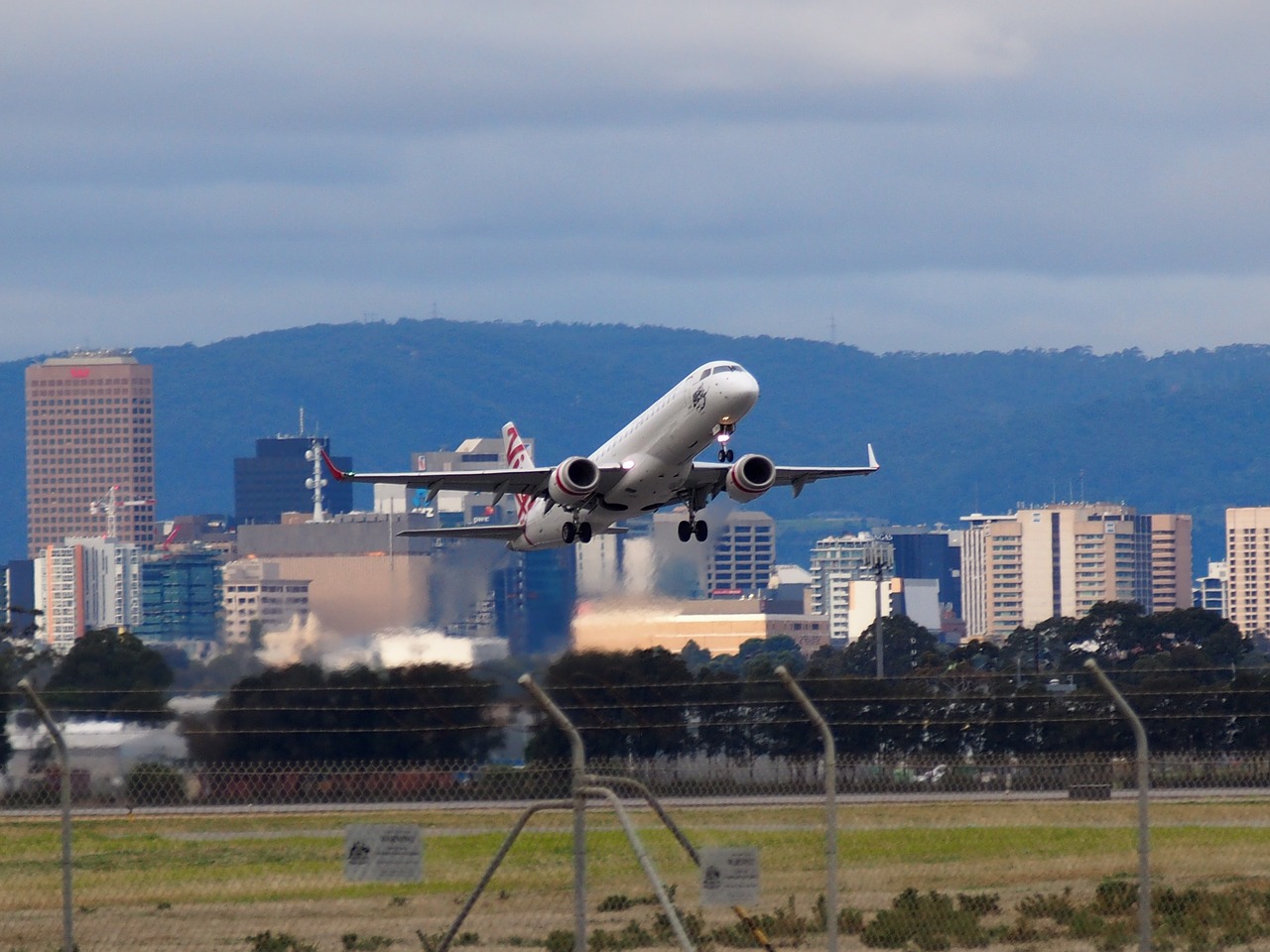 airport takeoff aircraft free photo