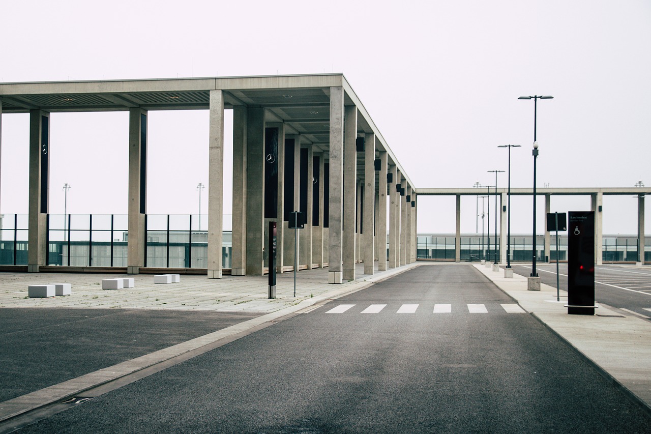 airport about architecture building free photo