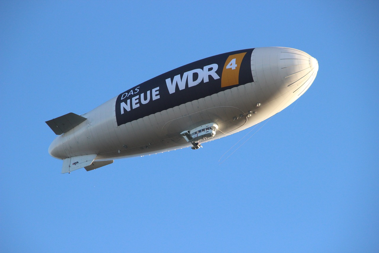 airship sky zeppelin free photo