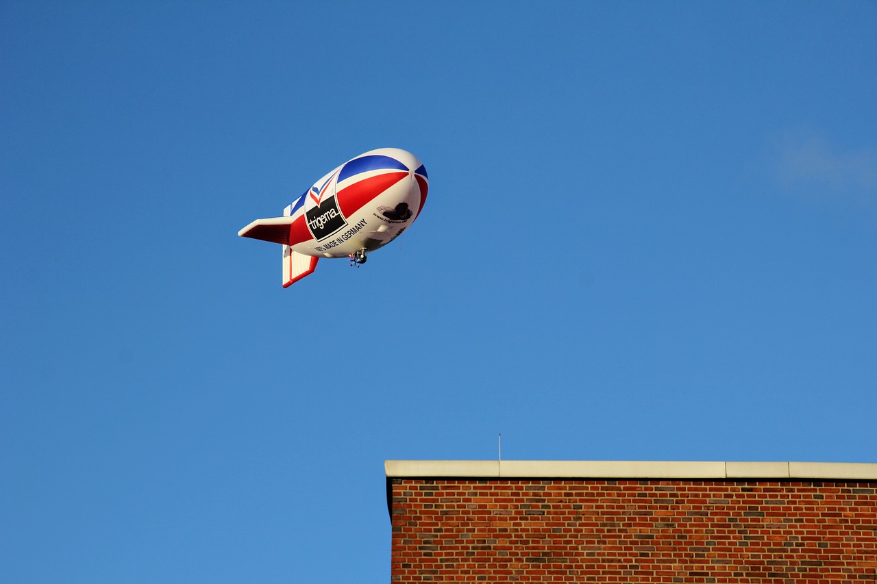 airship trigema flying object free photo