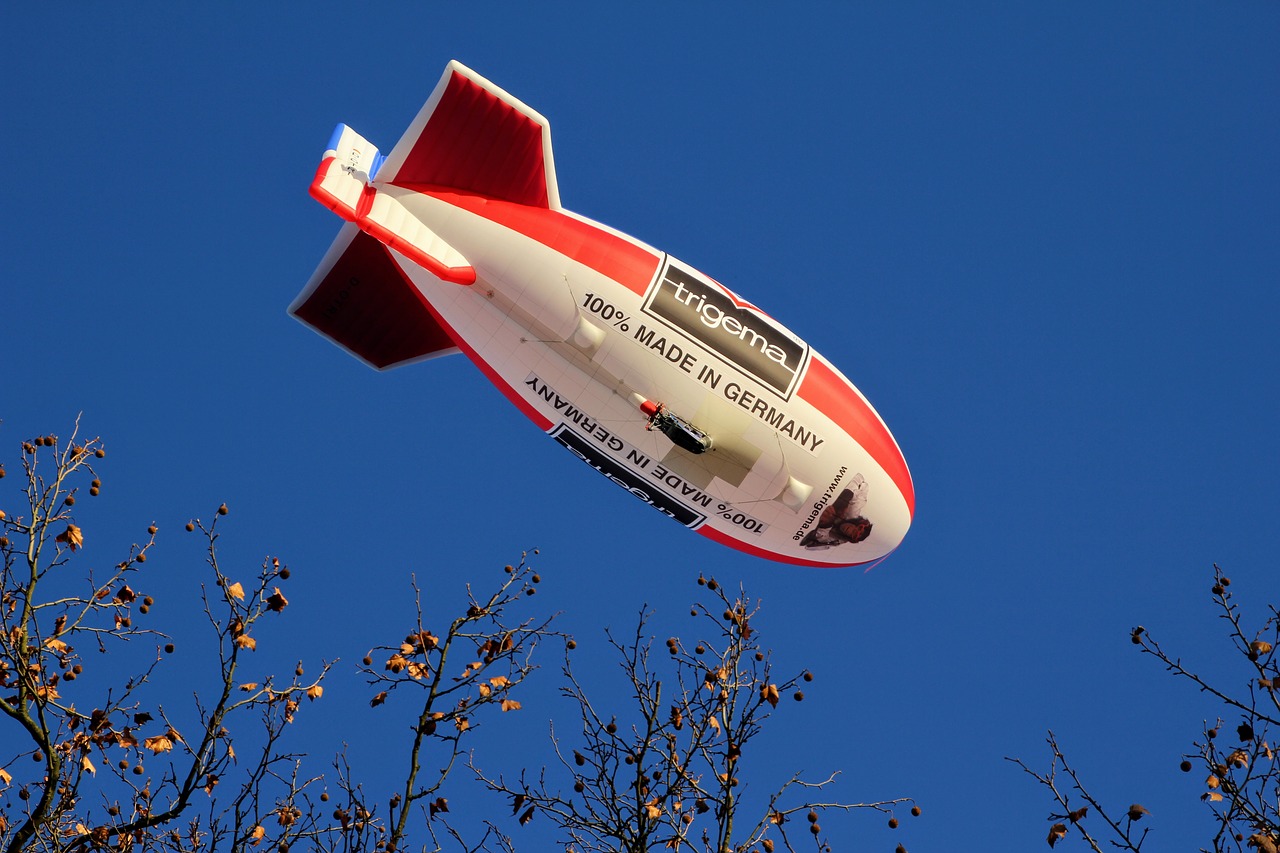 airship trigema flying object free photo