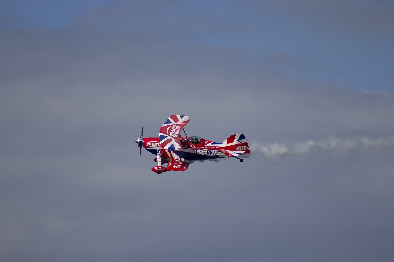 airshow  stunt  airplane free photo