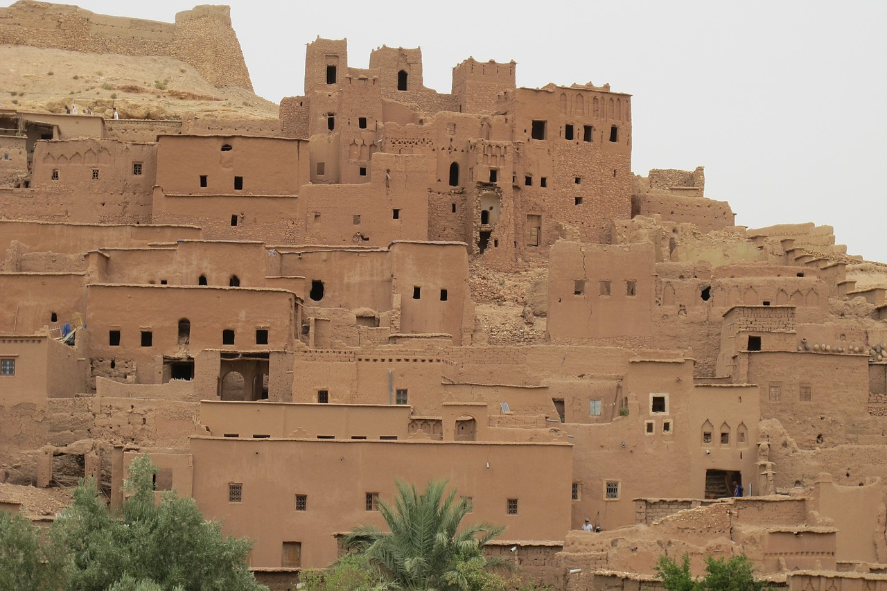 ait benhaddou old town morocco free photo