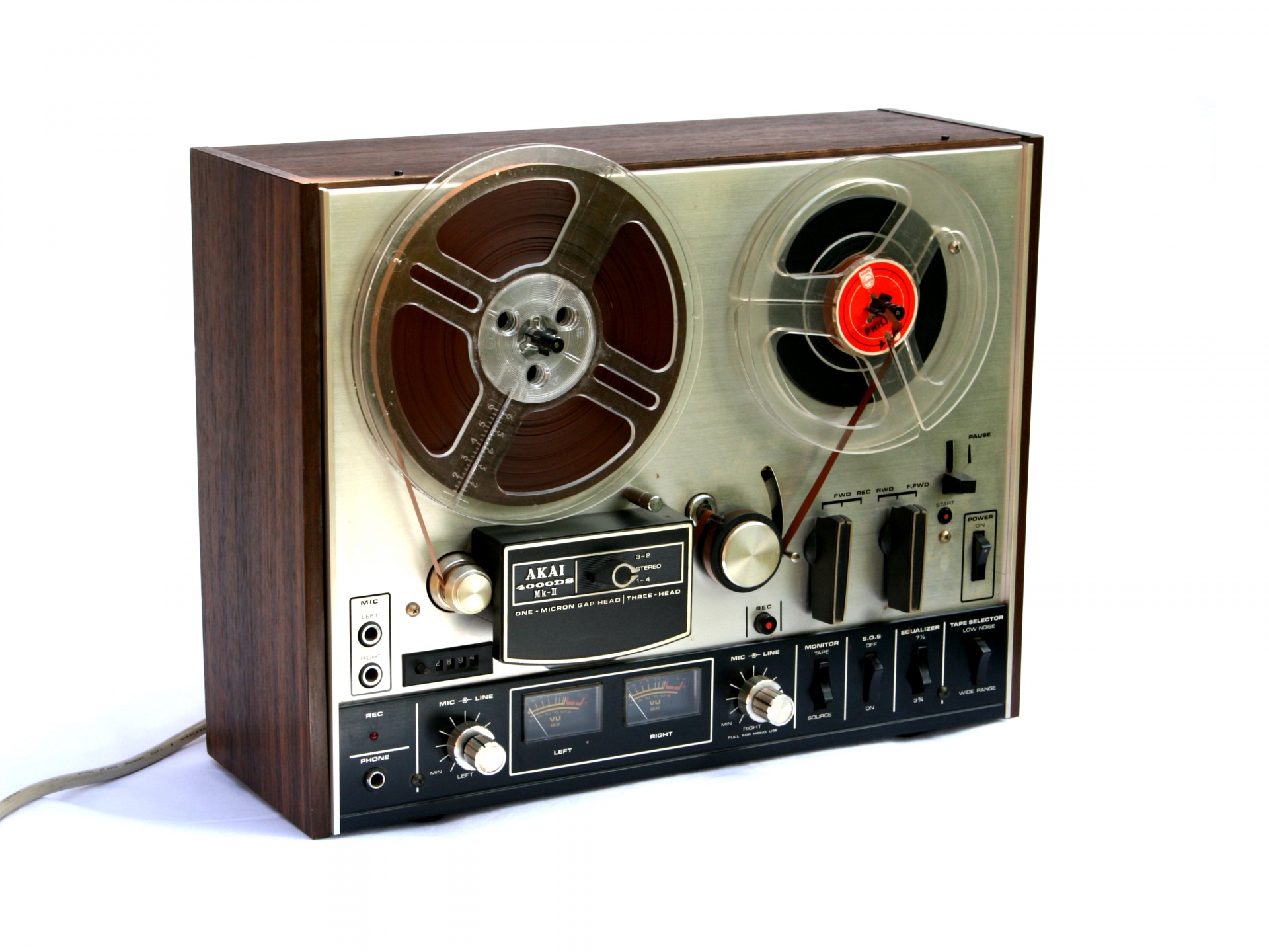 Akai 4000ds,reel to reel,tape recorder,60s,audio - free image from
