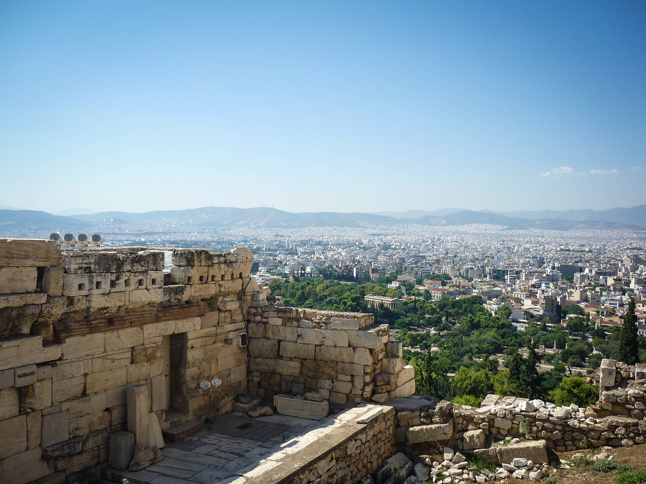 akropolis athens greece free photo