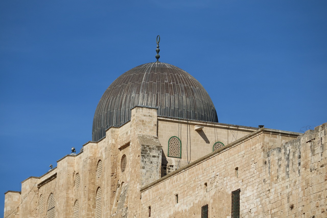 al-aqsa mosque  jerusalem  historic center free photo