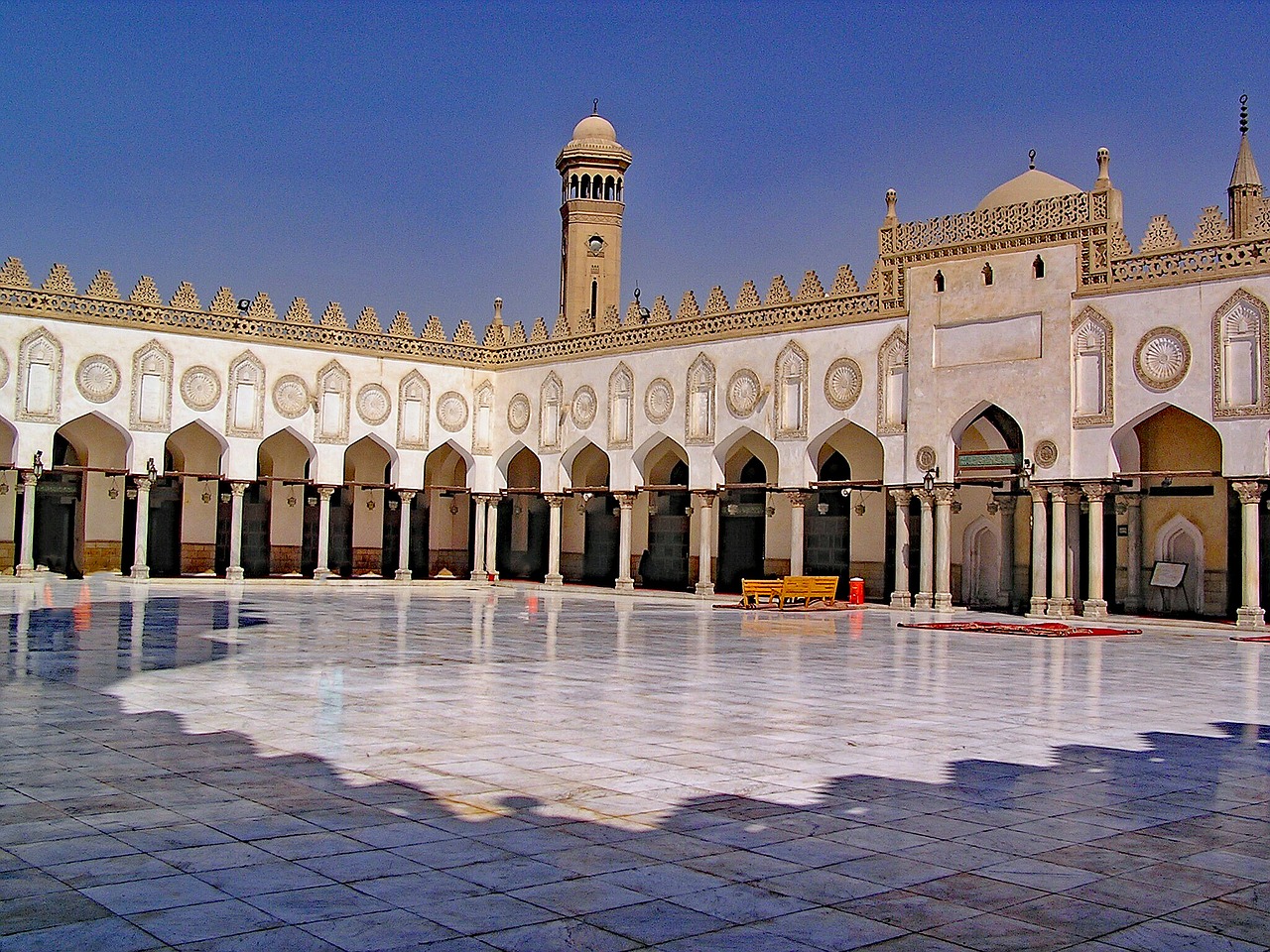 al azhar mosque cairo free photo