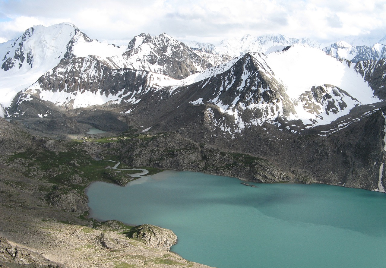 ala wheels kyrgyzstan mountains free photo