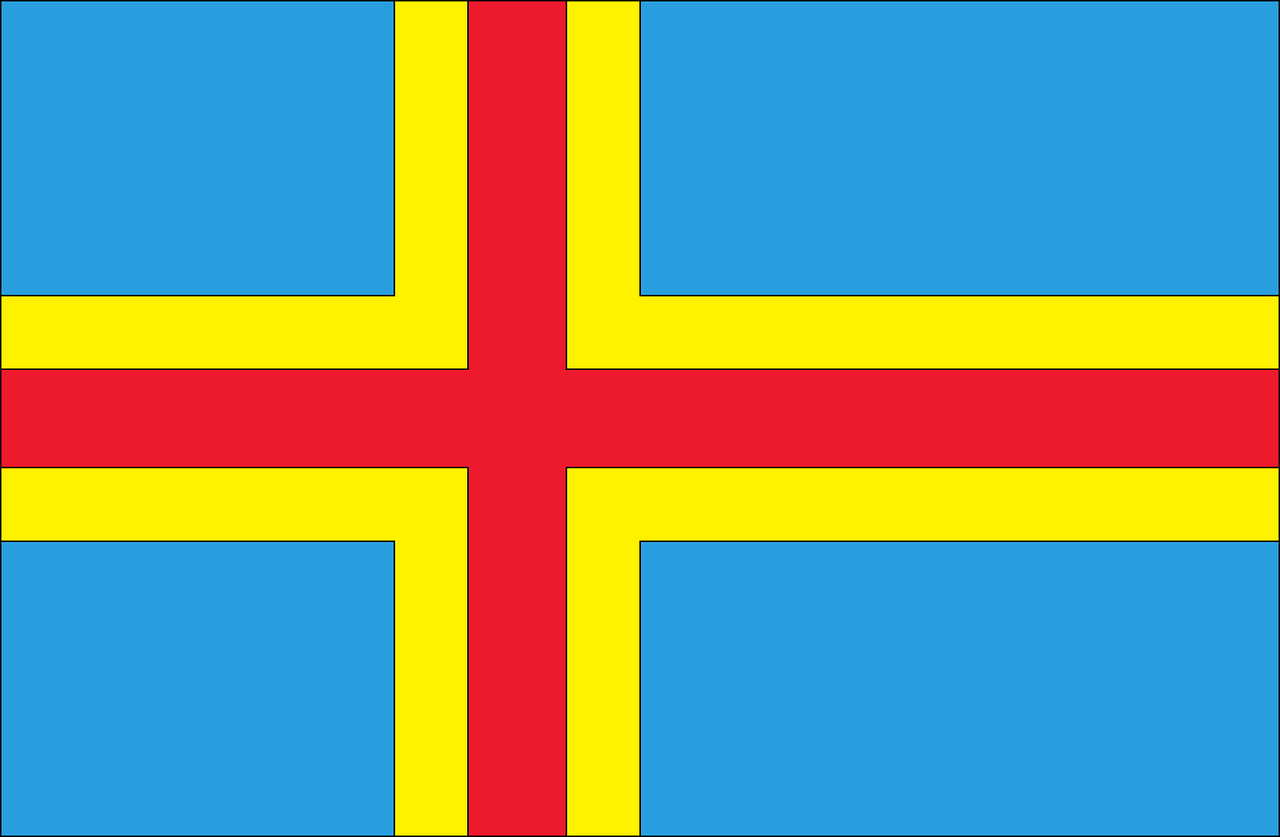 aland island vector country free photo