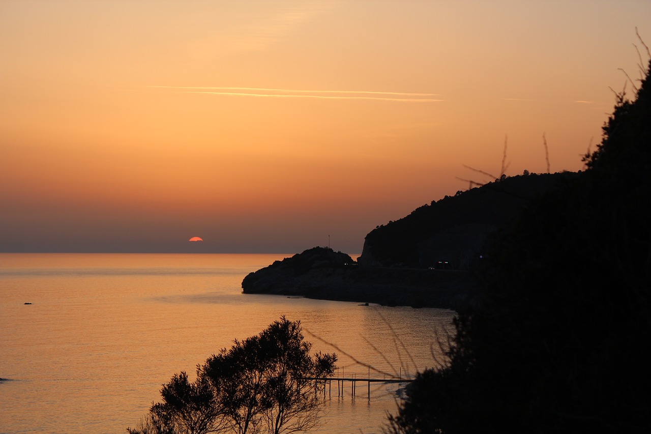 alanya turkey sunset free photo