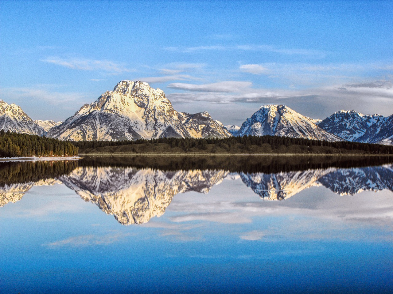 alaska landscape sky free photo