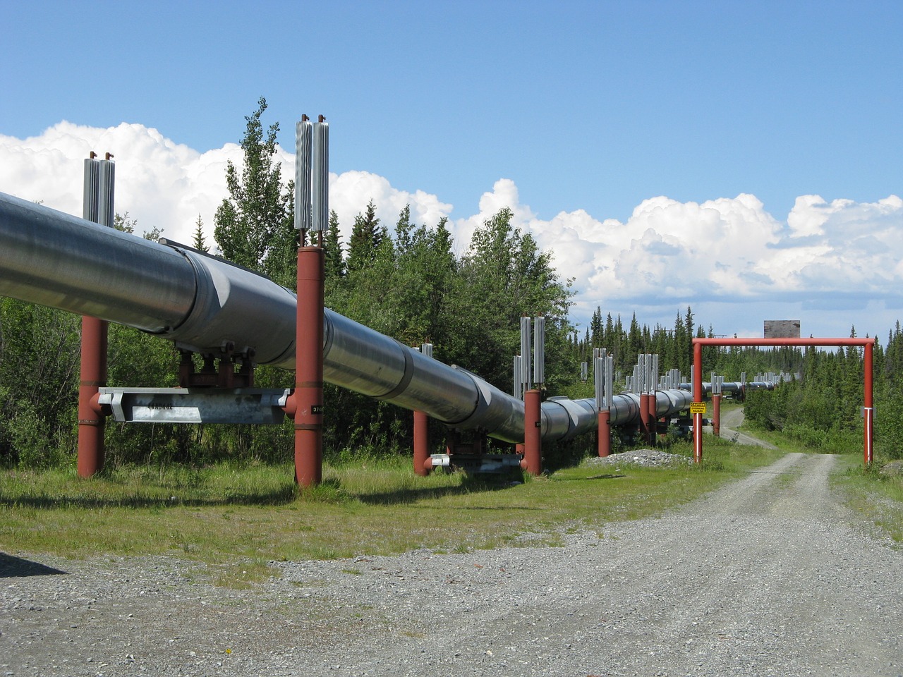 alaska pipeline valdez free photo