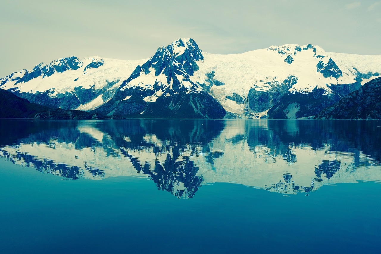 alaska fjord water free photo