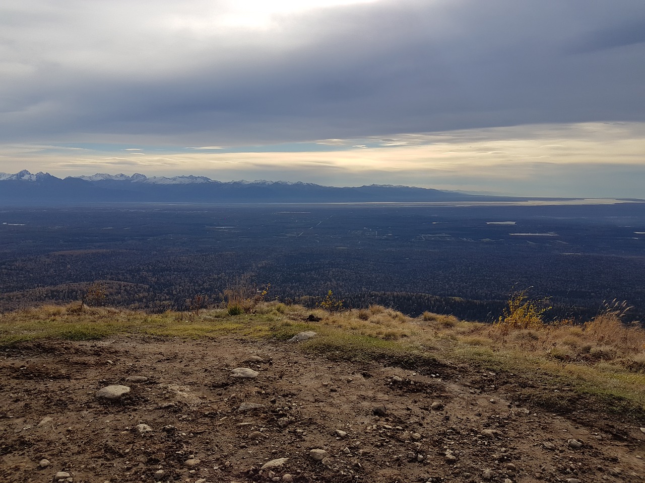 alaska view landscape free photo