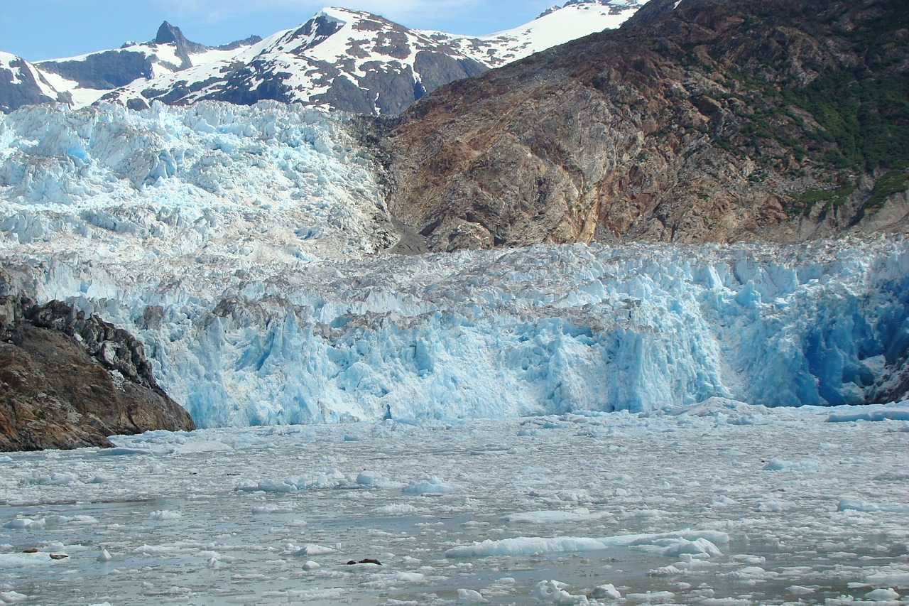 alaska glacier mountain free photo