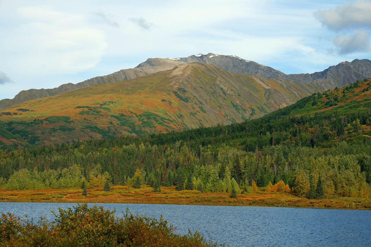 alaska wilderness mountain free photo