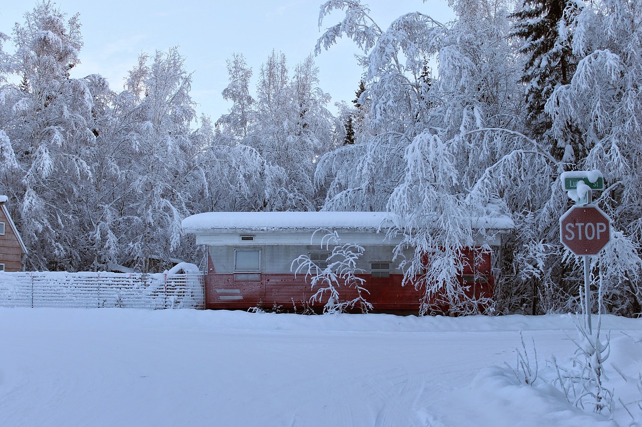 alaska snow trailer free photo