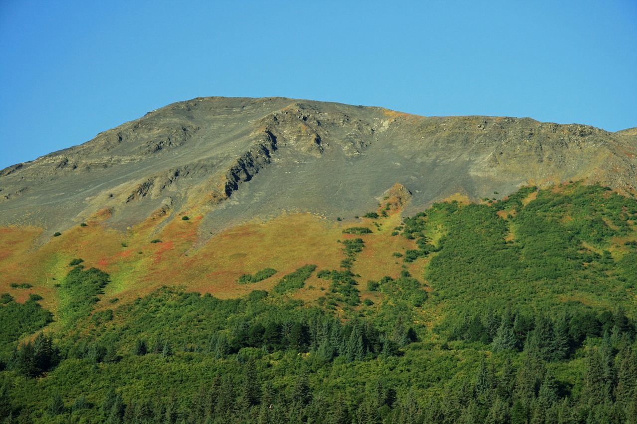 alaska wilderness mountain rock free photo
