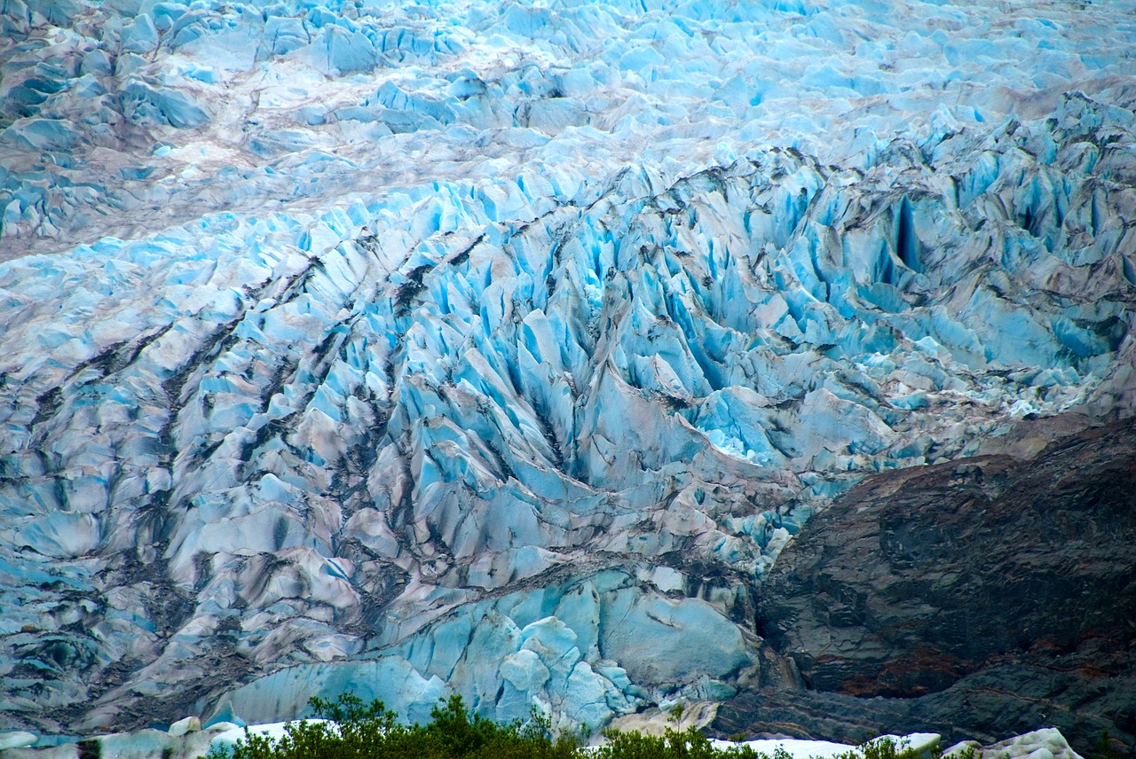 alaska ice glacier free photo