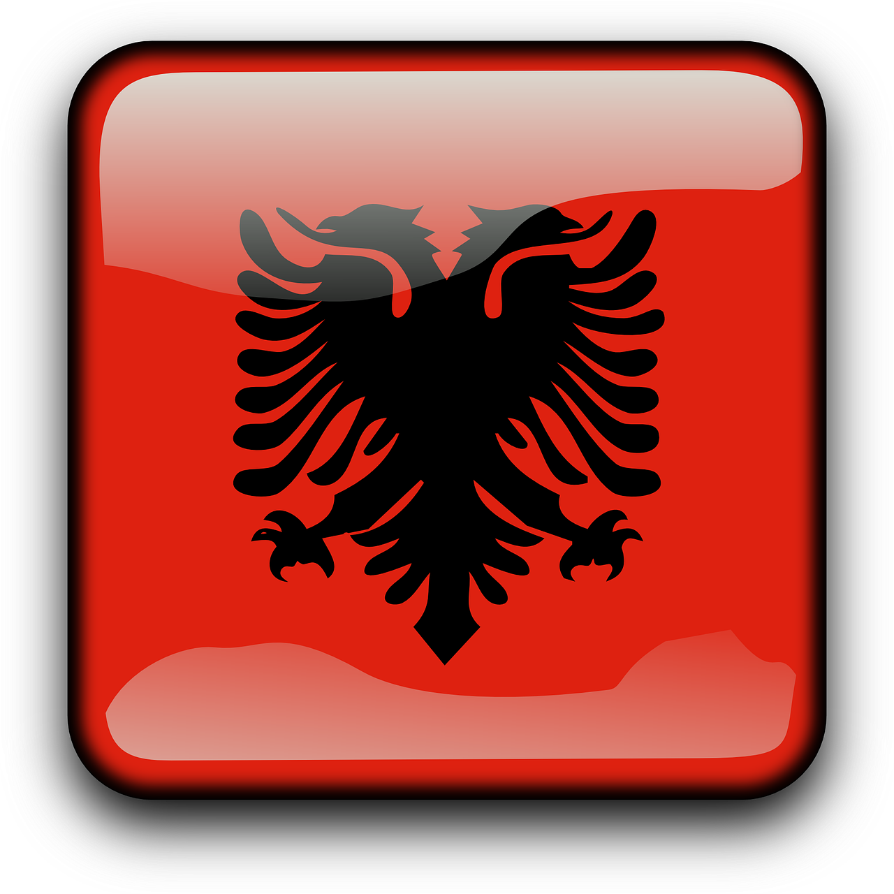 albania flag country free photo