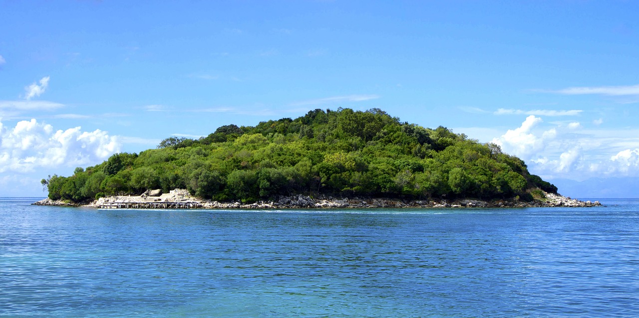 albania bay beach free photo