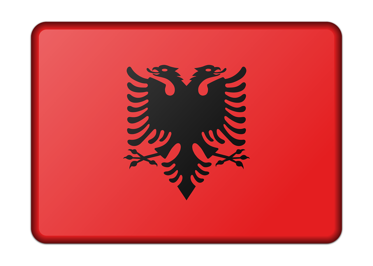albania banner decoration free photo