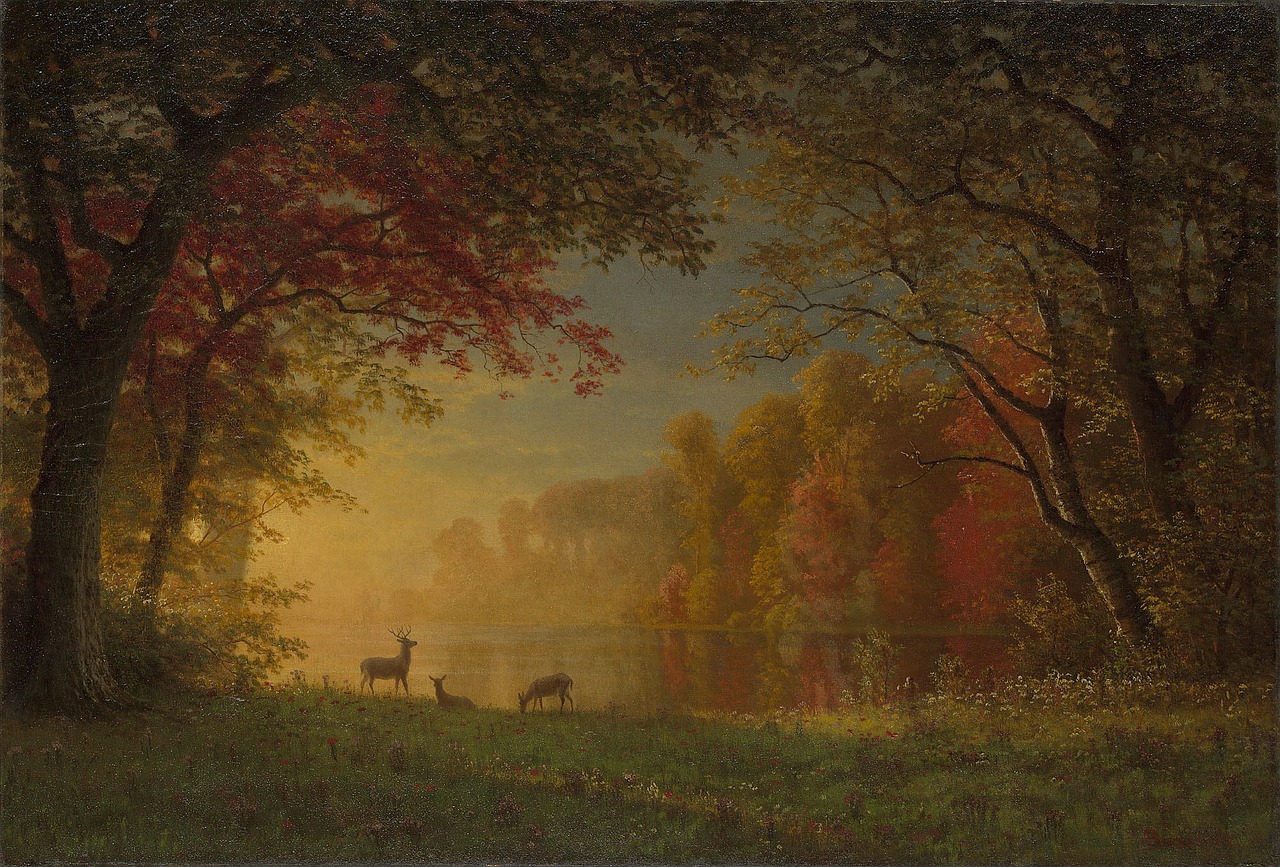 albert bierstadt painting art free photo