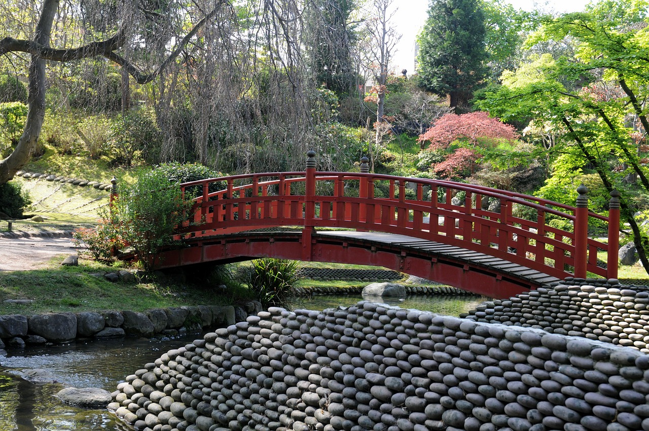 albert kahn garden japanese garden boulogne-billancourt free photo