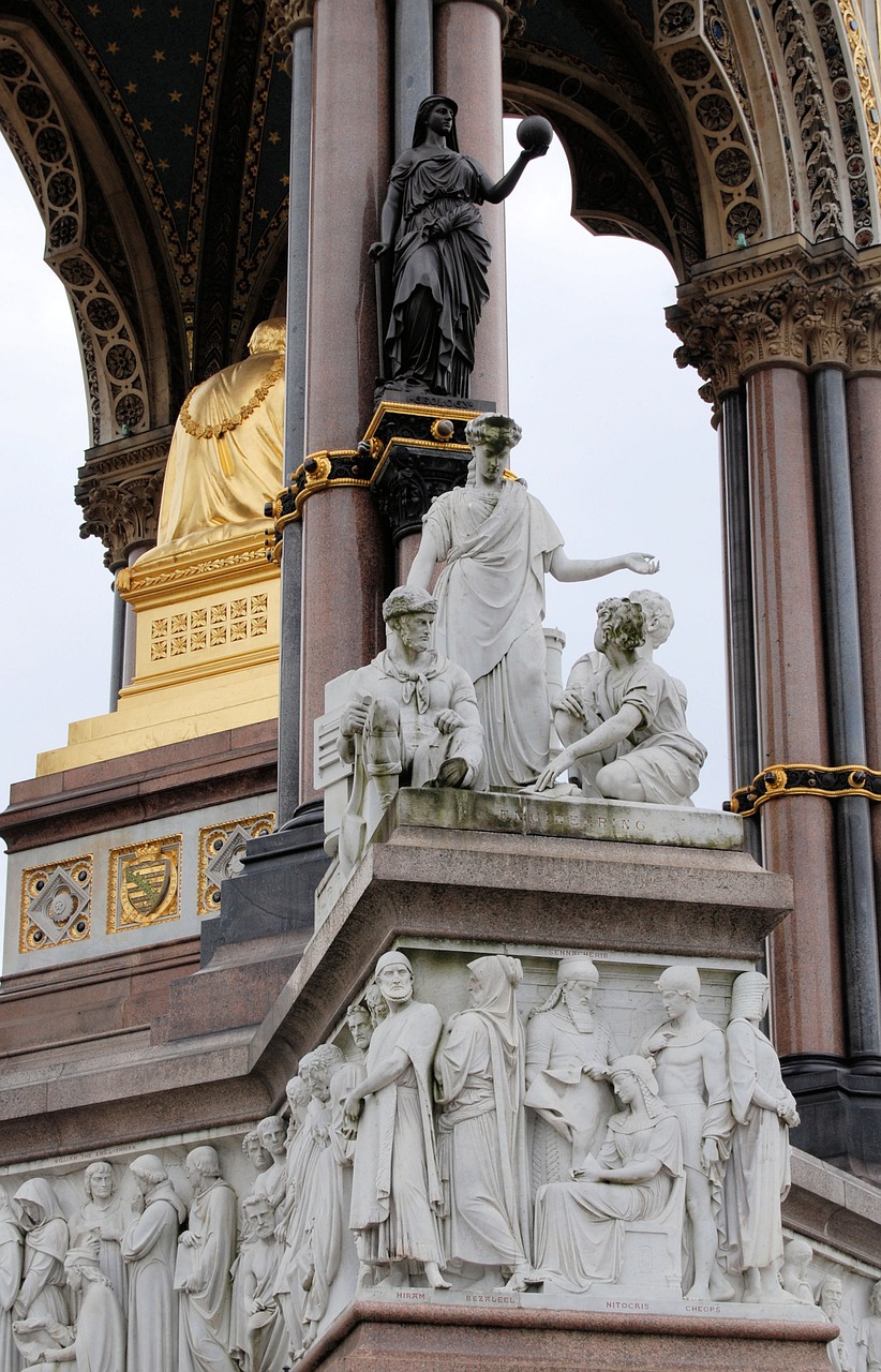 albert memorial kensington gardens london free photo